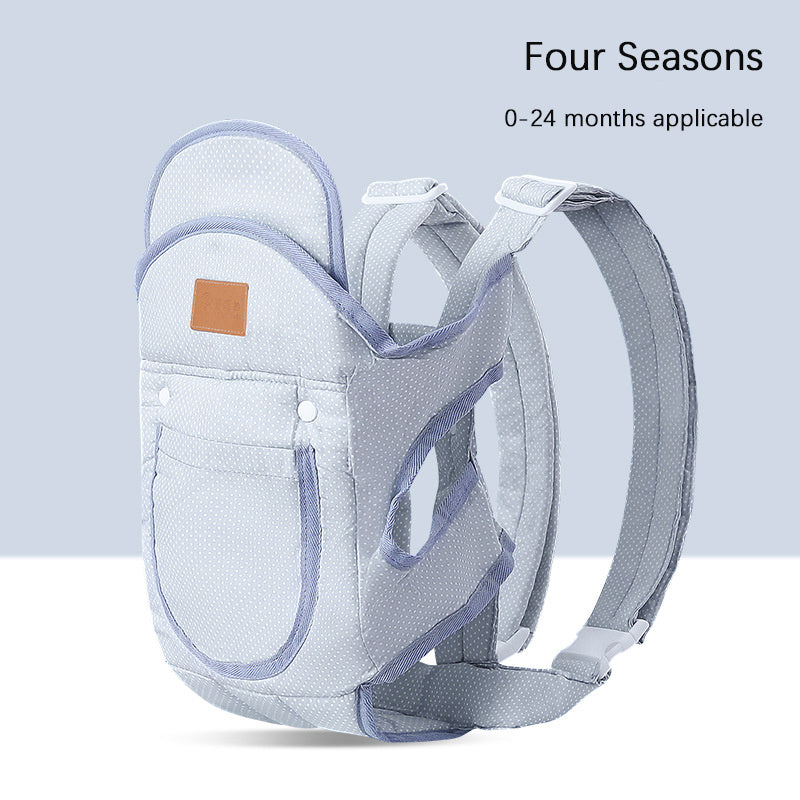 Multifunctional Baby Carrier With Breathable Front And Back In Summer