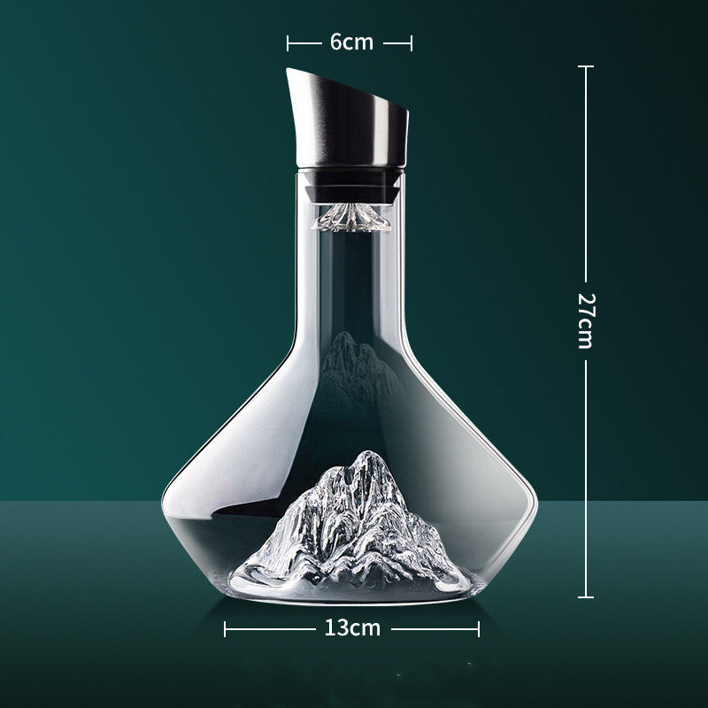 Decanter Red Wine Home Iceberg Crystal