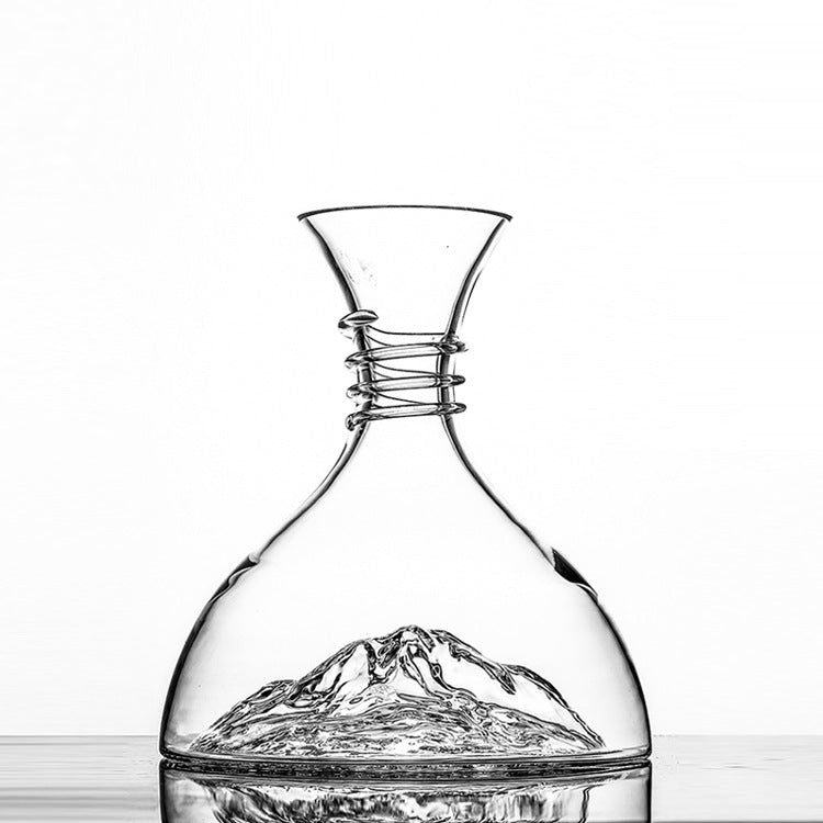 Iceberg wine decanter