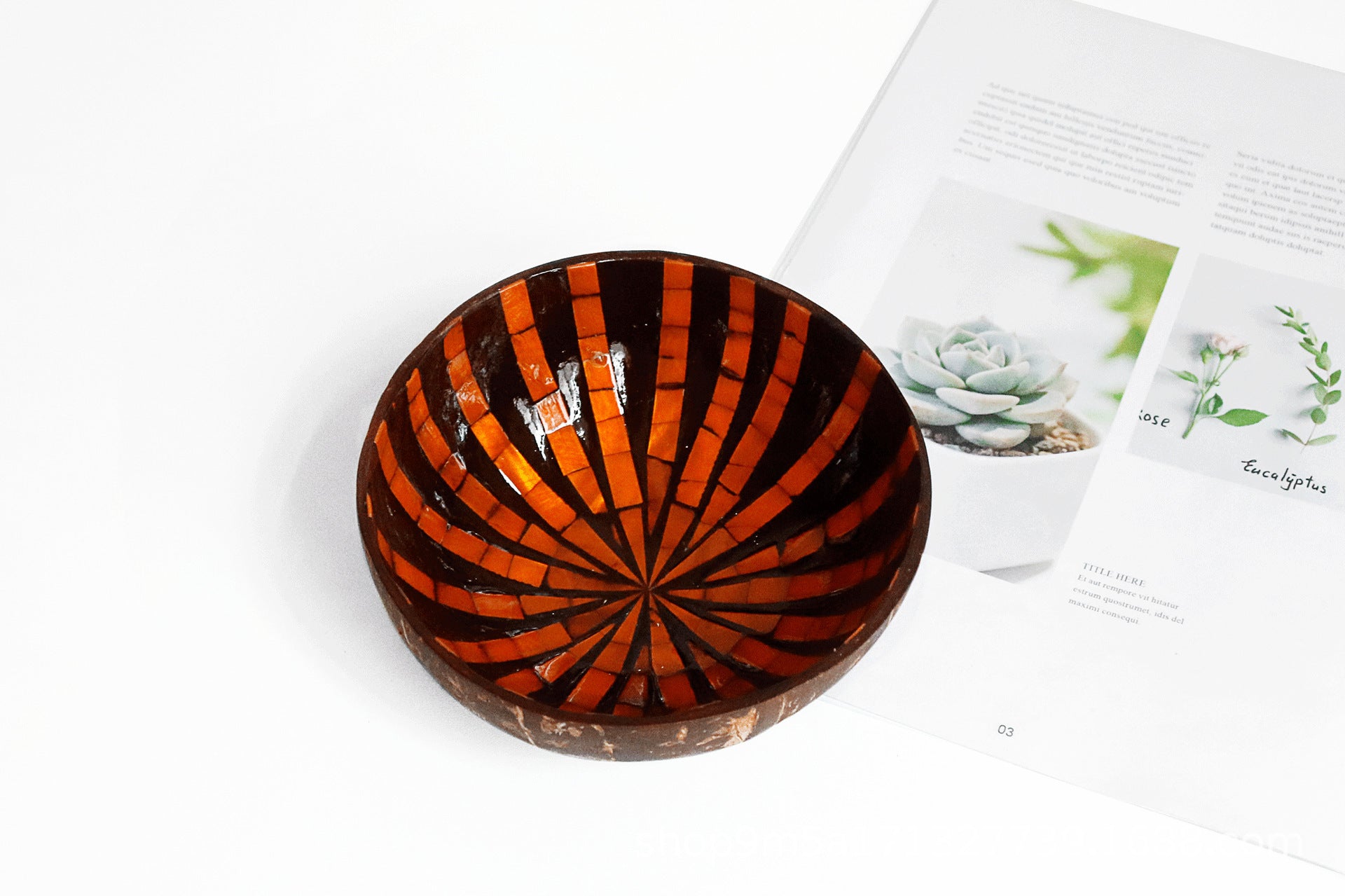 Decorative bowl storage bowl