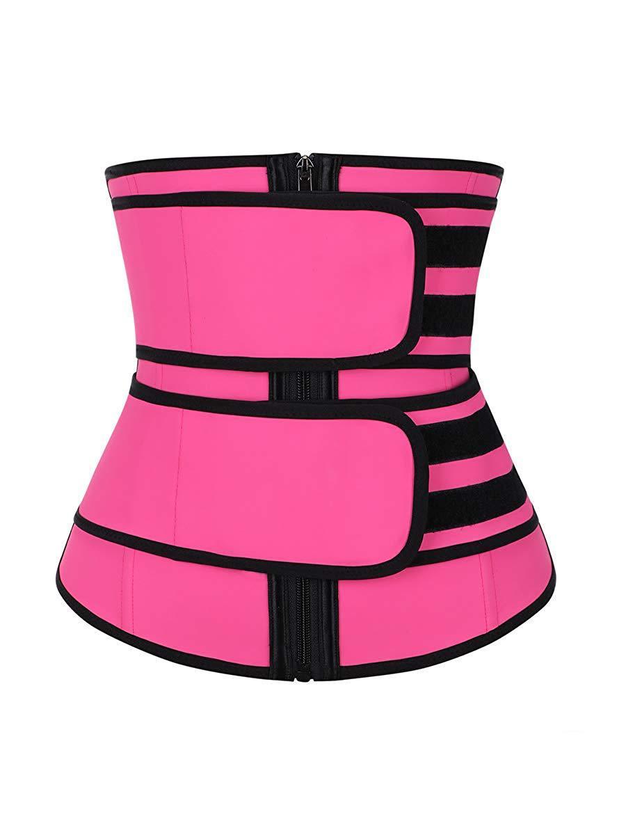 Double Waist Belt Waist Trainer Steel Bone Corset Waist Trainer Neoprene Corset