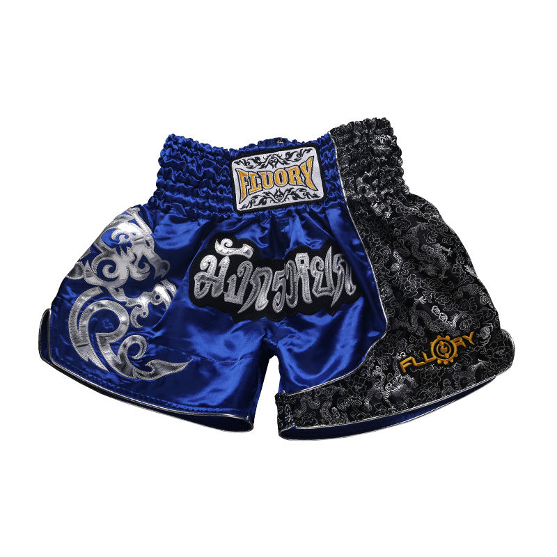 Muay Thai Shorts Men Professional Competition Training Sanda Boxing Suit Women Fight Fighting Shorts