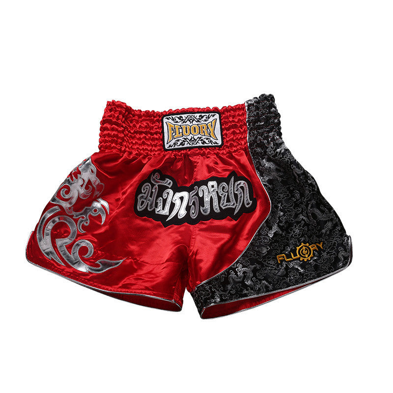 Muay Thai Shorts Men Professional Competition Training Sanda Boxing Suit Women Fight Fighting Shorts