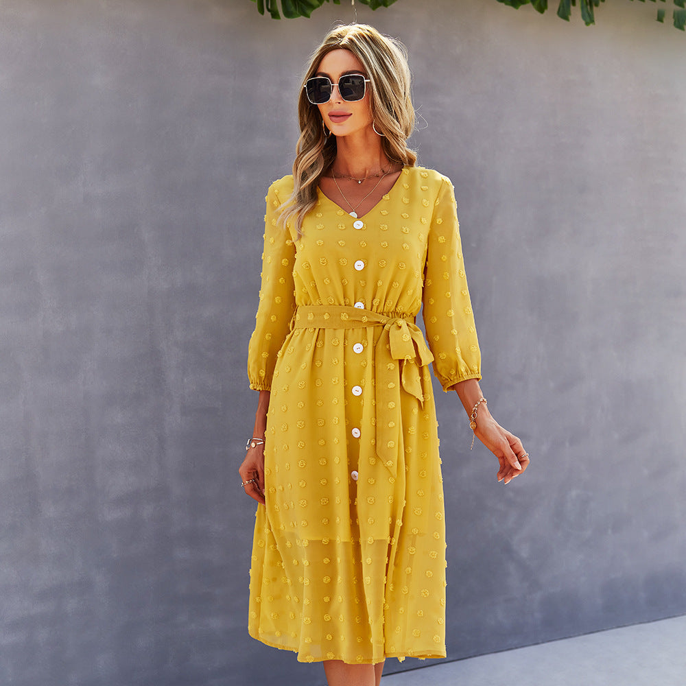 Fashion Spring And Autumn Women's Dresses