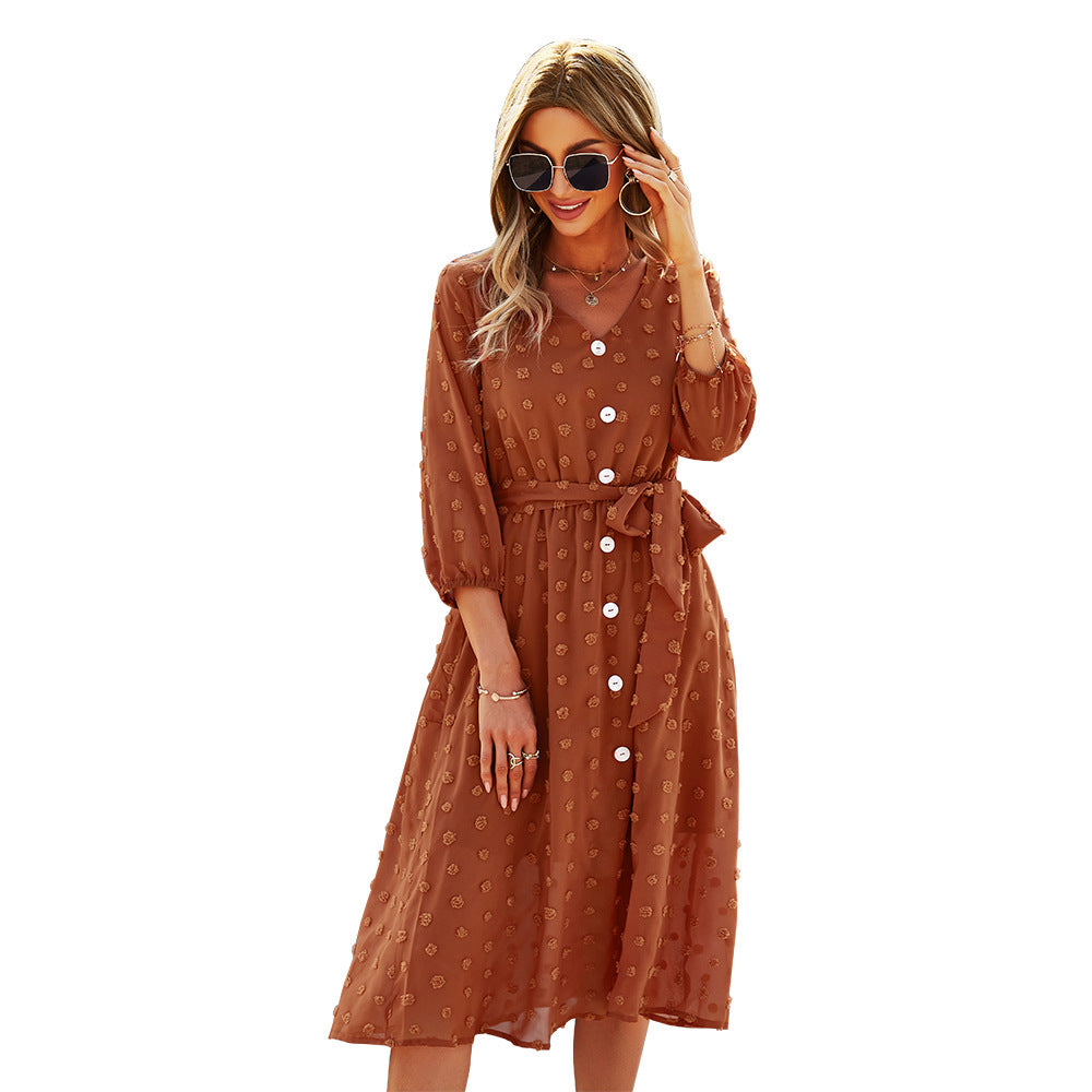 Fashion Spring And Autumn Women's Dresses