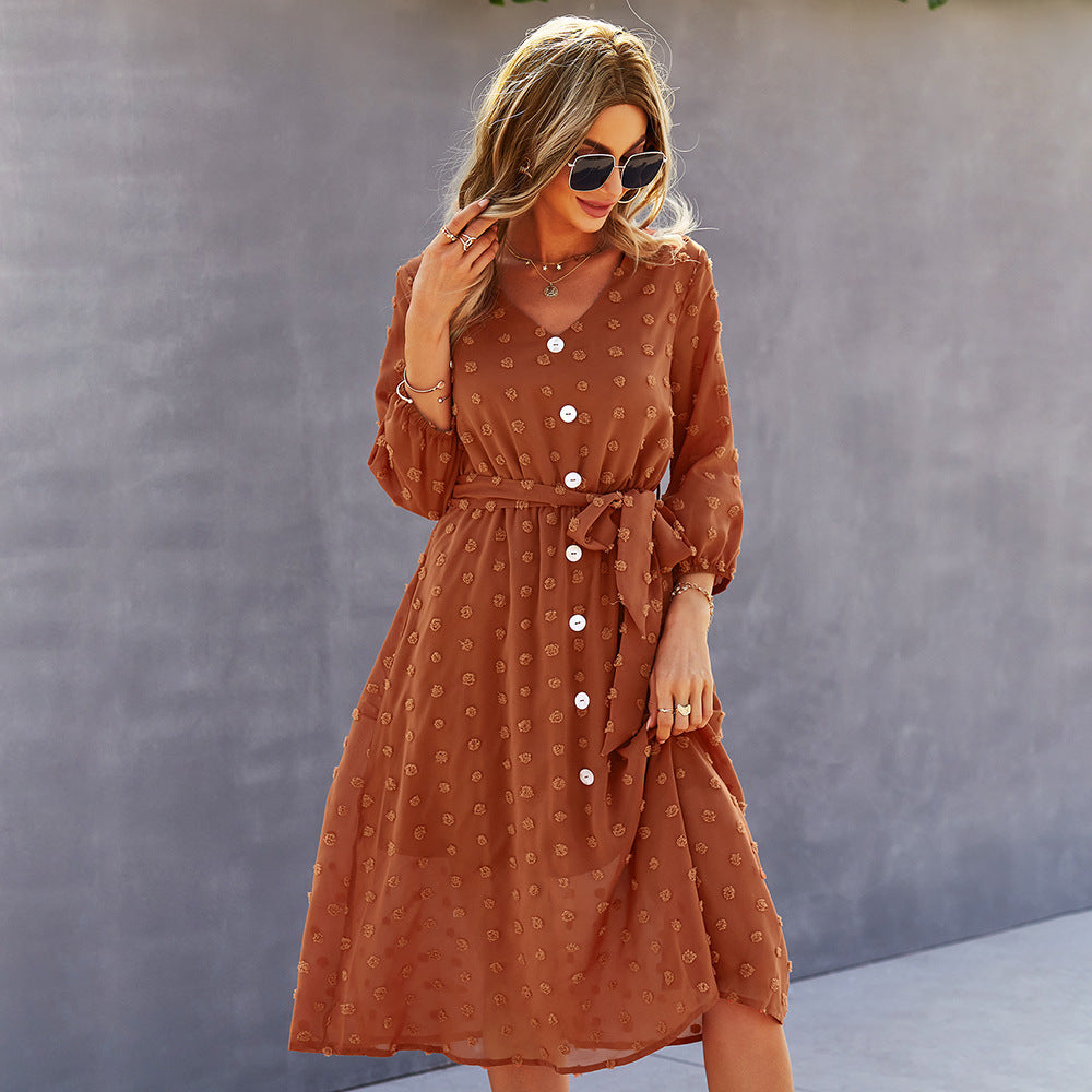 Fashion Spring And Autumn Women's Dresses