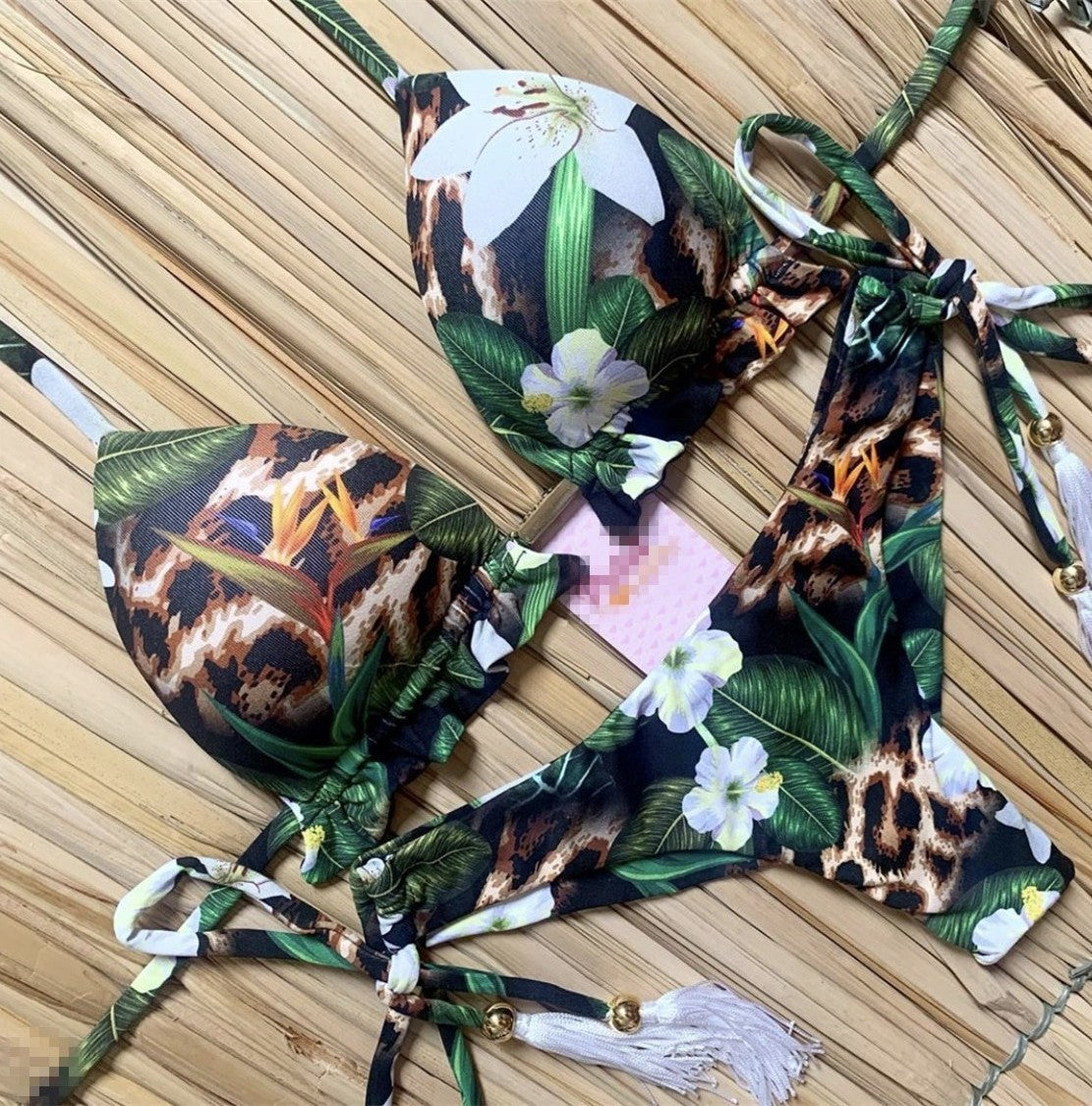 Swimwear Floral Retro Trade Bikini New Sexy Swimwear