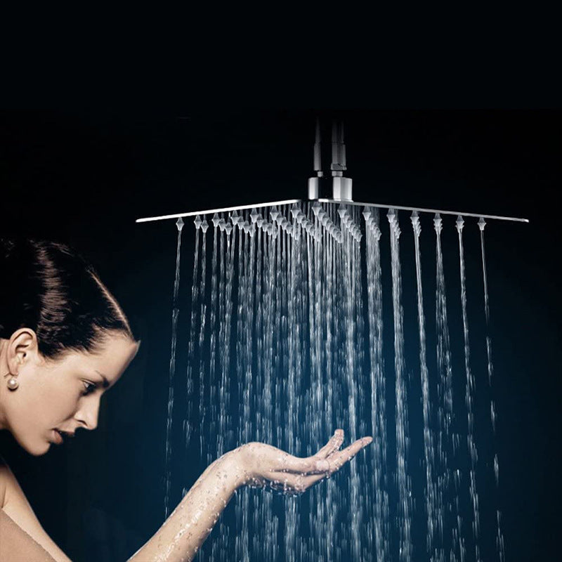 12-inch Electroplating Square Top Spray Shower Head