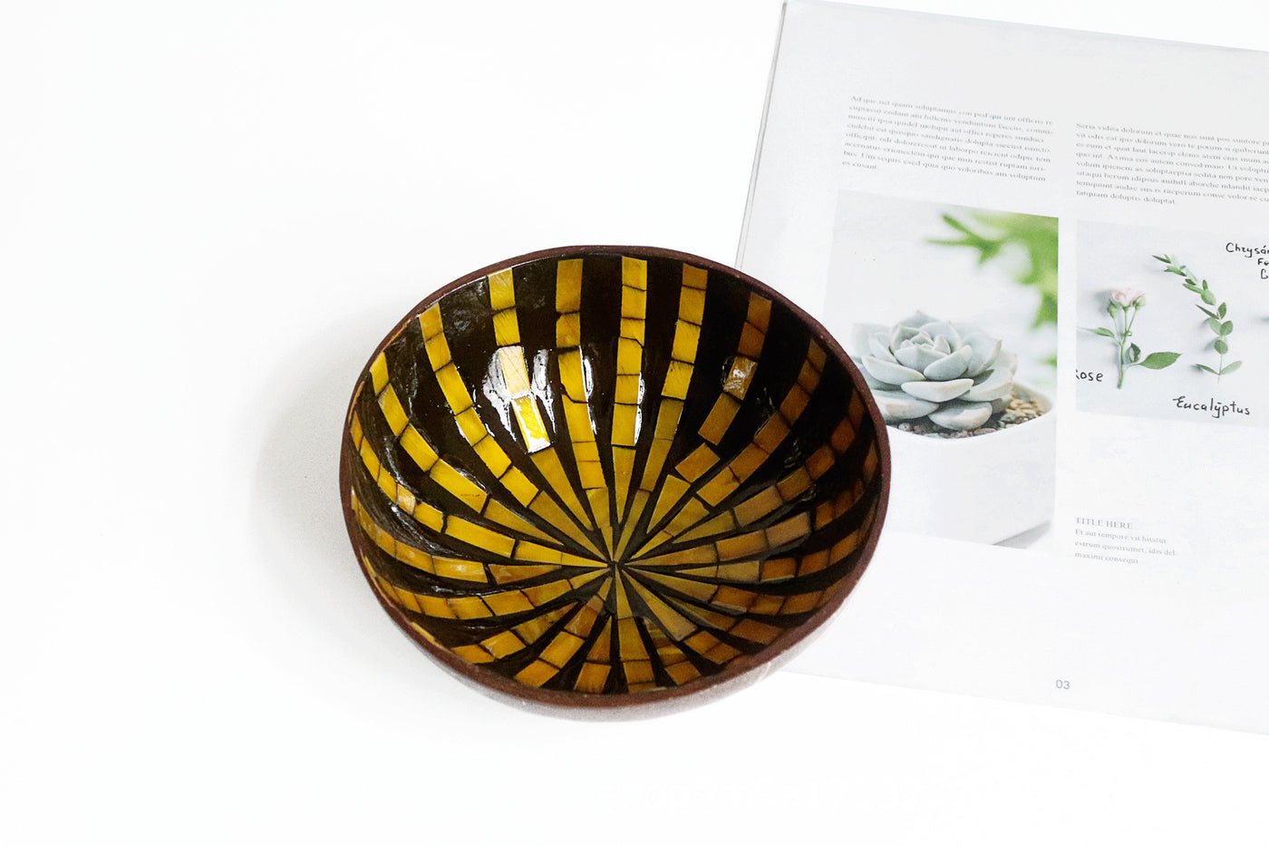 Decorative bowl storage bowl