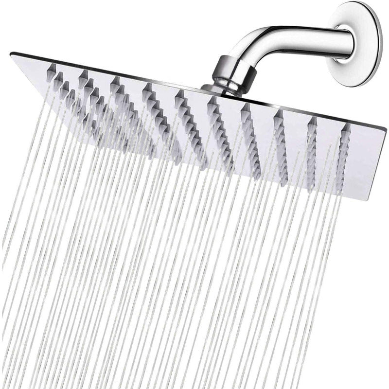 12-inch Electroplating Square Top Spray Shower Head