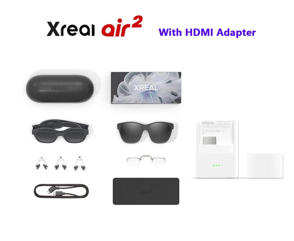 Air 2 Nreal Air2 Smart AR Glasses Micro-Oled Screen 120Hz High Brush 72G Ultra-Light Professional-Grade Color Accuracy