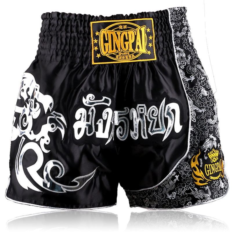 Thai Professional Sanda Boxing Suit Competition Training Fighting Boxing Shorts