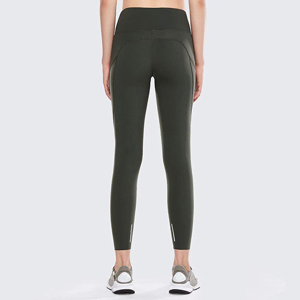 High waist hip yoga pants