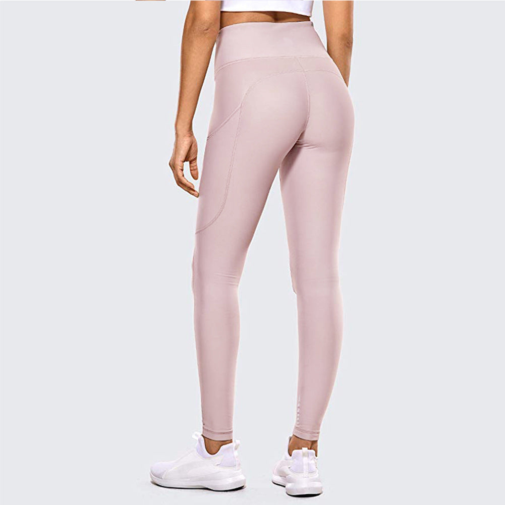 High waist hip yoga pants