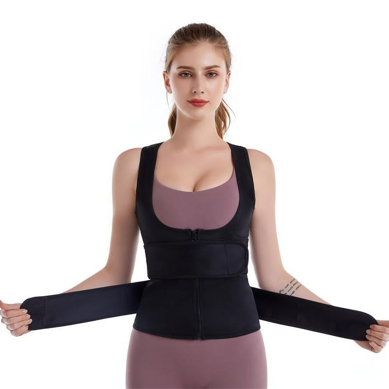 Neopren Waist Trainer For Women Workout Trimmer Belt Sauna Sweat Corset Cincher