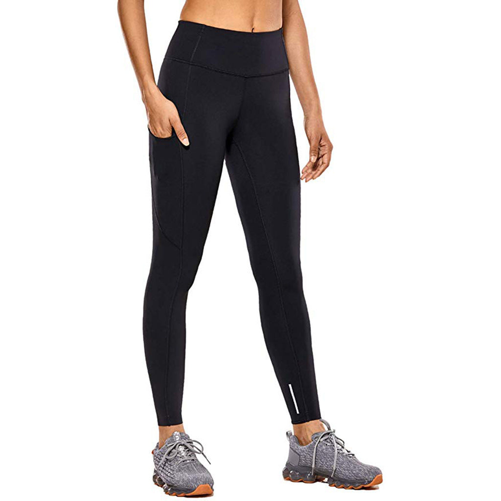 High waist hip yoga pants