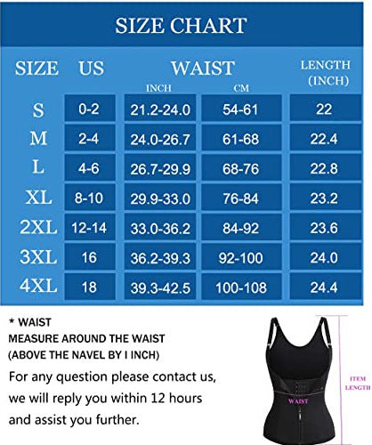 Neoprene Corset Vest Sports Girdle Women