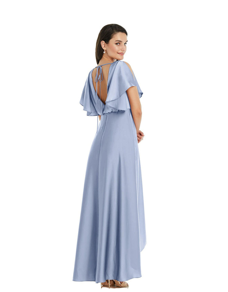 Satin Bridesmaid Dresses Slimming And Shading