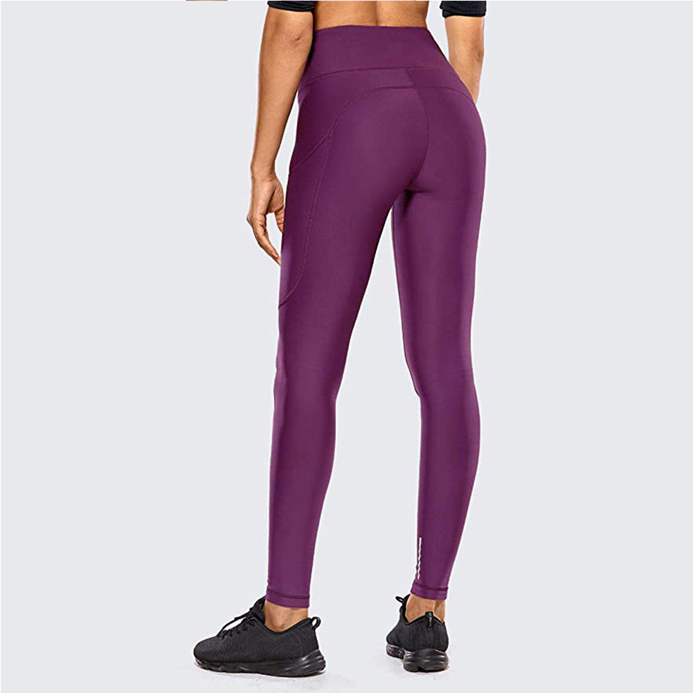 High waist hip yoga pants