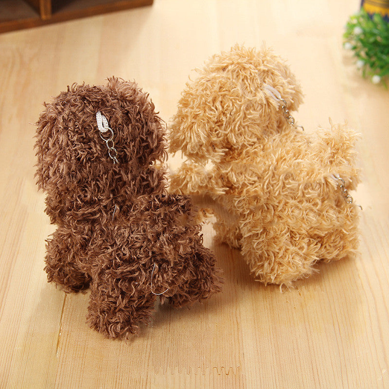 Cute plush dog plush doll pendant Teddy doll