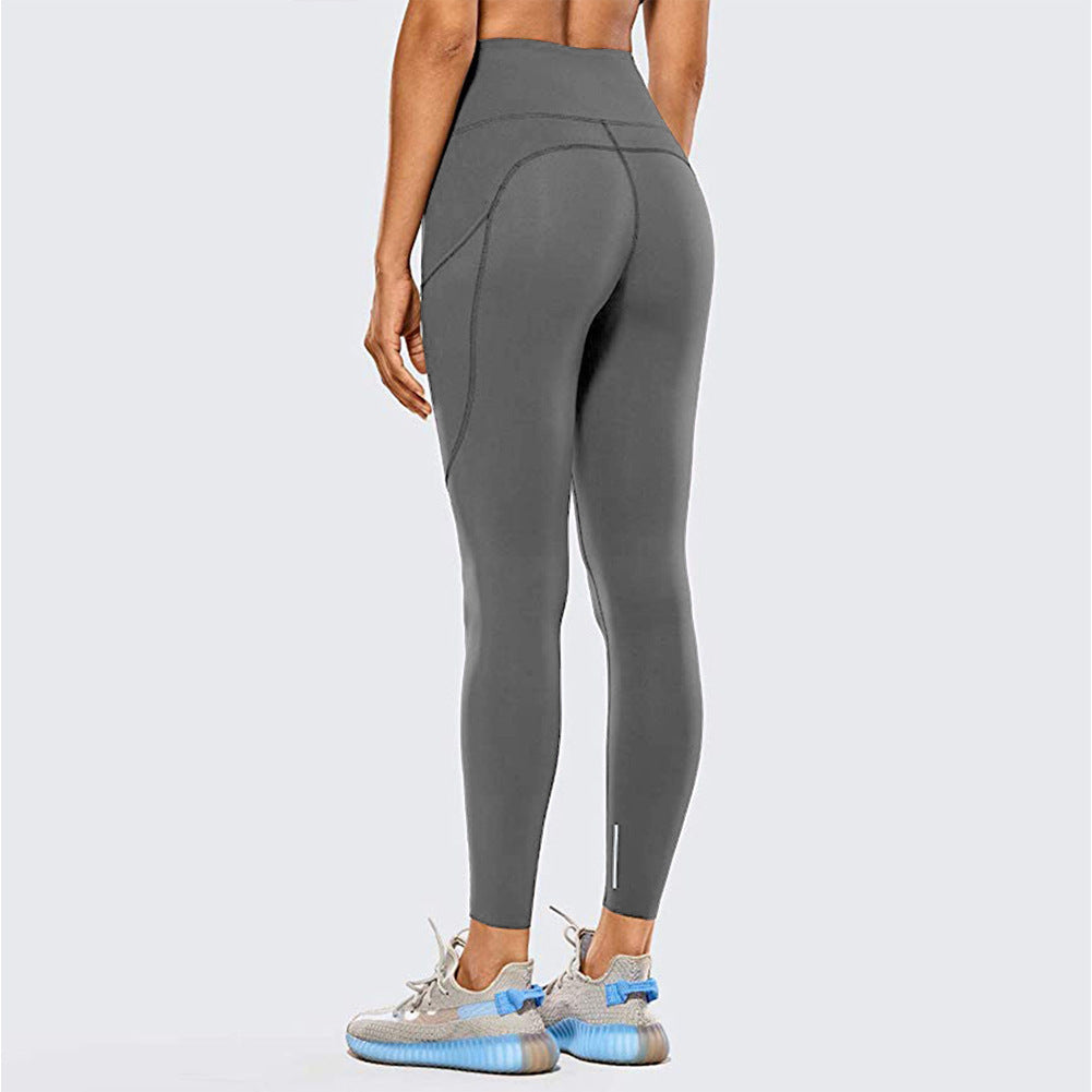 High waist hip yoga pants