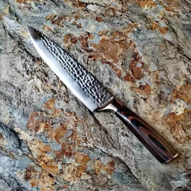 Damascus Pattern Chef's Knife Japanese Cuisine Knife