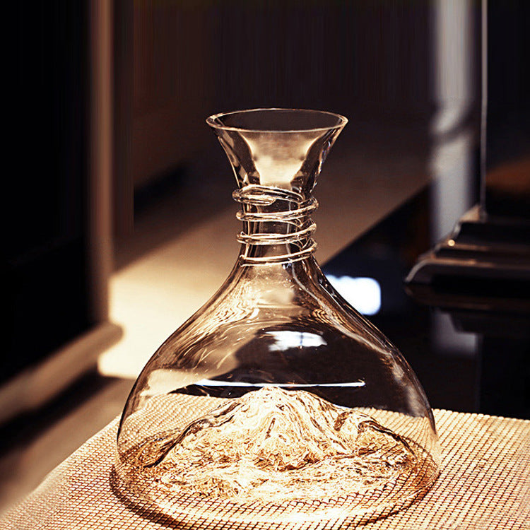 Iceberg wine decanter