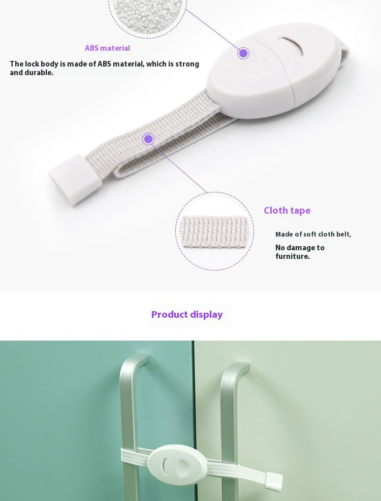 Multi Functional Adjustable Child Safety Cabinet Lock