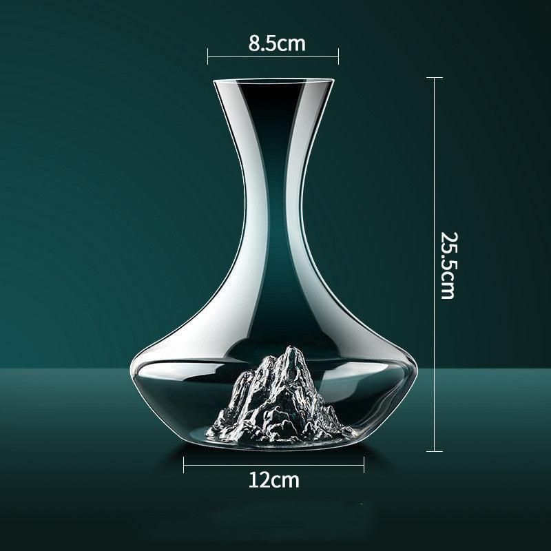 Decanter Red Wine Home Iceberg Crystal