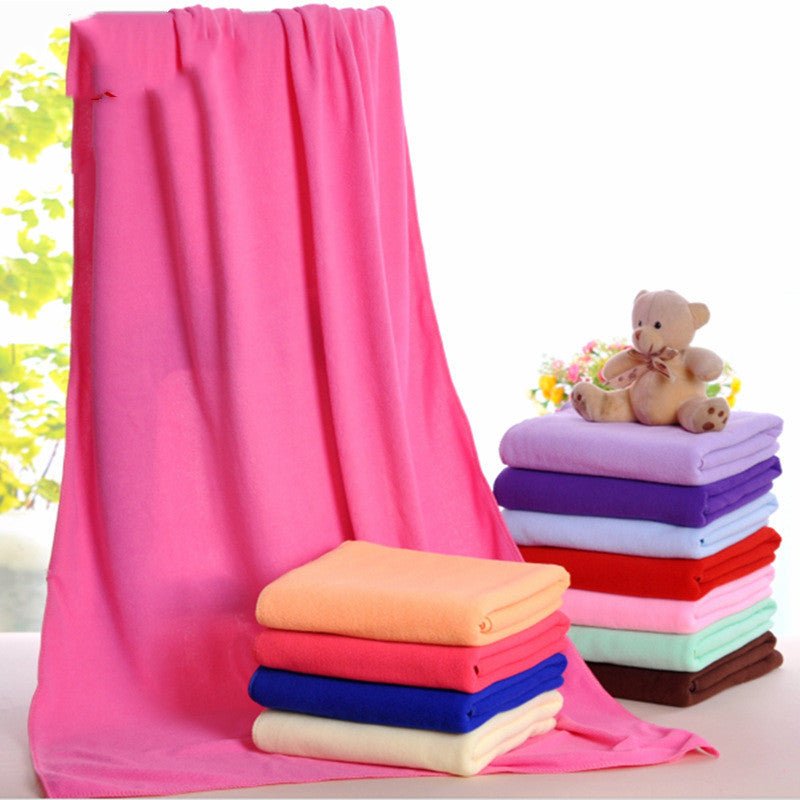 Factory Direct Microfiber Bath Towel Absorbent Towel Bath