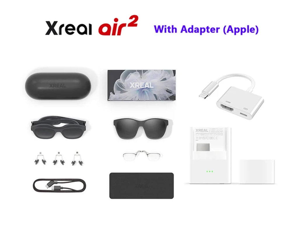 Air 2 Nreal Air2 Smart AR Glasses Micro-Oled Screen 120Hz High Brush 72G Ultra-Light Professional-Grade Color Accuracy