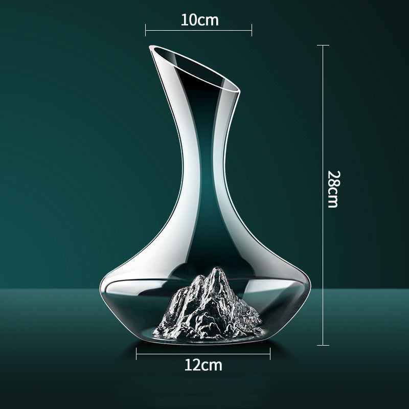 Decanter Red Wine Home Iceberg Crystal