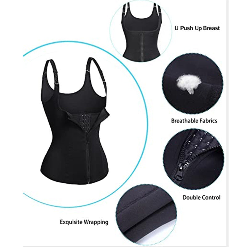 Neoprene Corset Vest Sports Girdle Women