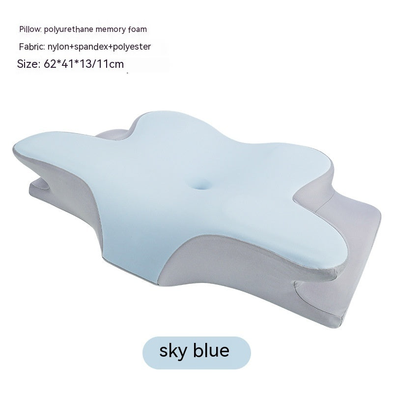 Slow Rebound Memory Foam Cervical Support Pillow