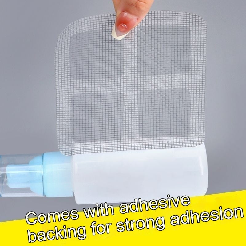 Disposable Self-adhesive Tian Zi Floor Drain Sheet Anti-blocking Insect-proof Anti-hair