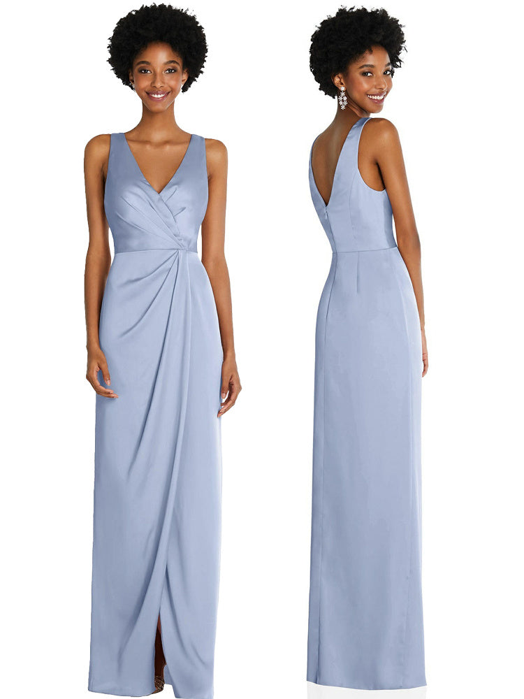 Satin Bridesmaid Dresses Slimming And Shading