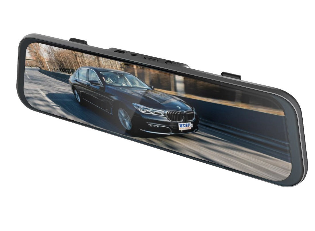 Driving Recorder HD Rearview Mirror 10-inch Full Screen Touch