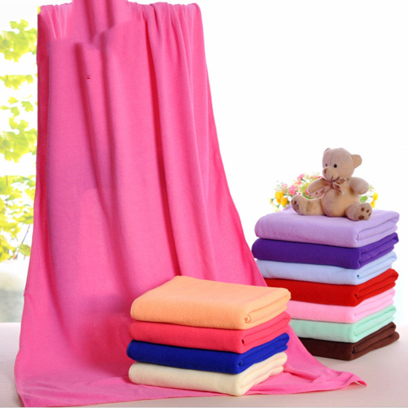 Factory Direct Microfiber Bath Towel Absorbent Towel Bath