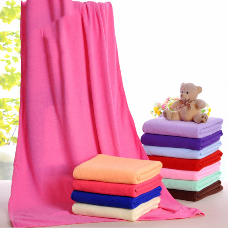 Factory Direct Microfiber Bath Towel Absorbent Towel Bath